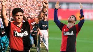 Lionel messi and diego maradona could not have been more different, but their lives have been intimately connected ever since the infant messi witnessed diego take the field for newell's old boys Sale A La Venta La Camiseta De Newells Que Vistio Maradona Y Que Uso Messi Para