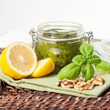 Spinach Basil Pesto Recipe Gluten Free Vegan Avocado Pesto Recipe Spinach Basil Pesto Basil Pesto Recipes Avocado Pesto