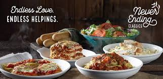 While menu item nutrition analysis is based on standard recipes. Never Ending Classics At Olive Garden Restaurants