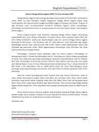 Sebab laporan keuangan ini bisa menjadi acuan bagi investor dalam menentukan langkah mereka ke. Laporan Minggu Bahasa Inggeris