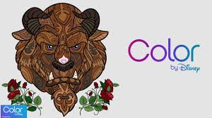 Download Color By Disney Coloring Book App Beauty And The Beast Youtube