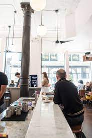 Is This The Most Elegantly Designed Cafe In New York Nyc Coffee Shop Coffee Shop Buy Coffee Beans