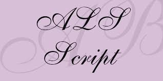 Download and install the als script font for free from ffonts.net. Als Script Font 1001 Fonts