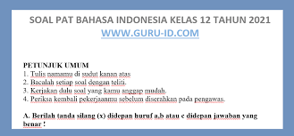 Ebay.de has been visited by 100k+ users in the past month Soal Jawaban Pat Bahasa Indonesia Kelas 12 Sma Semester Genap Tahun 2021 Kkpd Peterongan