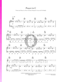 Prayer In C Noten Klavier Gitarre Gesang Pdf Download Streamen Oktav prayer in c noten klavier gitarre