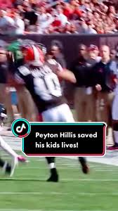 Peyton Hillis saved his kids lives! #foryou #fyp #sportstiktok #nfl #madden  #peytonhillis