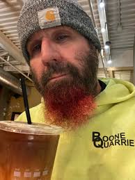 Iced coffee and caramel macchiato at a local coffee shop