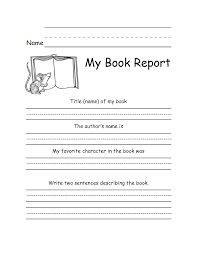 Simple Book Report Simple Kindergarten Book Report By Jillian Teachers Pay Tea Kindergarten Book Report 2nd Grade Books Book Report Template Middle School