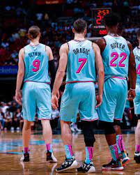 The miami heat's creative department pretty much put a key in the ignition of a delorean and cued up 1988. Gallery Of Every Miami Heat City Edition Jersey From 2018 To 2020 Including Vicewave Jerseys Interbasket