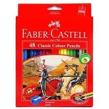 Beli Pensil Warna Faber Castell Classic 48 Panjang Dari Matahari Store Pulpenfaber Banyumas Hanya Di Bukalapak Colored Pencils Faber Castell Faber