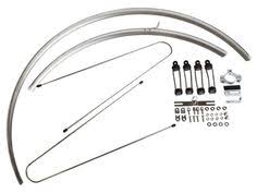 Blb Classic Round Fenders Polished Silver In 2020 Silver Classic Fender