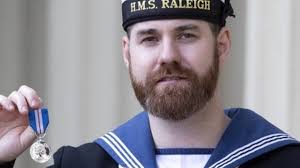 Queen's Gallantry Medal for dramatic rescue sailor