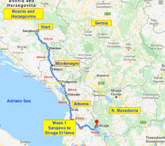 What are the geographical coordinates of north macedonia? Europe 4 May Struga Macedonia Kulata Greece The Sri Chinmoy Oneness Home Peace Run