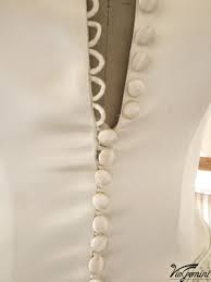 Have A Hidden Zipper Behind The Buttons And Maybe Even Have The Buttons Be False Buttons So Th Wedding Dress Buttons Sewing Wedding Dress Wedding Dress Backs