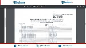 Fakta menunjukan bahwa banyak peserta yang gagal dalam tes penerimaan calon pegawai negeri sipil (cpns) walaupun sebenarnya mereka mempunyai bakat dan potensi dan memenuhi standar untuk menjadi pns. Download Kuota Formasi Kebutuhan Casn Pppk 2021 Pemerintah Kabupaten Ogan Komering Ulu Oku Link Pdf Tribun Sumsel