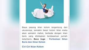 Maybe you would like to learn more about one of these? Ciri Ciri Iklan Baris Dan Kolom Interactive Worksheet