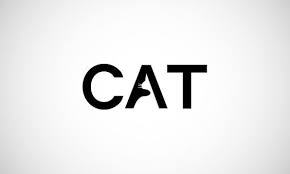 Typography Word As Image Cat Cat Logo Design Cat Logo Logo Design Creative