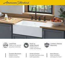 delancey 33x22 inch apron sink