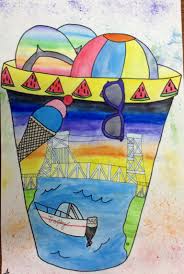 Summer Bucket List Art Projects Summer Bucket Art