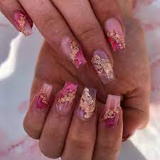 Burgundy Clients Dress Frain Gold Instagram Joely Leaf Marble Match Prom Rose Joely Frain On Instagram Bu Classy Nails Rose Gold Nails Gold Nails