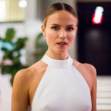 Model Natasha Poly: why I put fresh strawberries all over my face