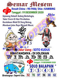 Angka Jebret Sgp 6 Desember 2020