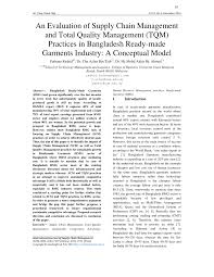 Find mohd akhir's contact information, age, background check, white pages, criminal records, photos, relatives, social networks & resume. Pdf An Evaluation Of Supply Chain Management And Total Quality Management Tqm Practices In Bangladesh Ready Made Garments Industry A Conceptual Model