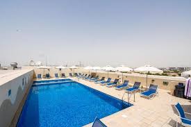 Premier inn dubai al jaddaf has an outdoor pool and a fitness center. Hotel Premier Inn Dubai Investments Park Dubai Dubai Hotelopia