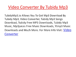 The reason for this is that the contents we are looking for are located at different. Ppt Video Converter By Tubidy Mp3 Powerpoint Presentation Free Download Id 7953026