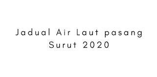 5 tempat menakjubkan ini ternyata bisa 'hilang' saat air laut pas these pictures of this page are about:air pasang surut. Jadual Air Laut Pasang Surut 2020 Latest Version For Android Download Apk