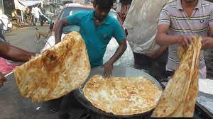 World Big Paratha With Halua 10 Rs 0 14 Only Best Cheap Street Food Mumbai Youtube Paratha Street Food Mumbai Street Food