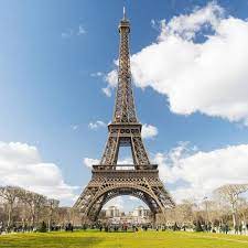 Wieża posłużyła jako brama wejściowa na tereny wystawy. Naklejka Wieza Eiffla Paryz Francja Dekowizja Pl