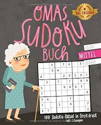 Die entsprechende kurve bewegt sich konstant im mittel der. Omas Sudoku Buch 100 Sudoku Ratsel Inkl Losungen Grossdruck Mittel Beliebtes Gedachtnistraining Fur Senioren Amazon De Gehirnjogging Fur Oma Und Opa Bucher