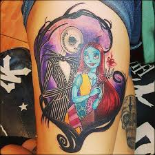 Nightmare Before Christmas Jack And Sally Tattoo Nightmare Before Christmas Tattoo Jack Skellington Tattoo Christmas Tattoo Nightmare before christmas coloring pages to print. nightmare before christmas tattoo jack