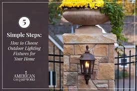 Each kit comes with skirt, brackets, and screws for wood or concrete substrates. How To Choose Outdoor Lighting American Gas Lamp Works