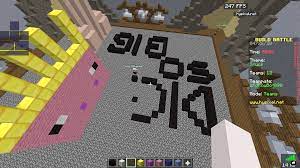 Guy building a pp and a D Word | Hypixel - Minecraft Server and Maps