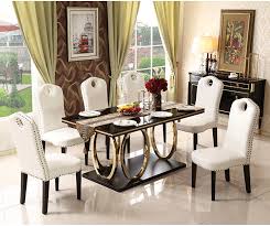 Silla comedor moderna f 10 modelo 2020. Edelstahl Esszimmer Set Minimalistischen Moderne Holz Esstisch Und 6 Stuhle Holz Leder Mesa De Jantar Muebles Comedor Esszimmer Sets Aliexpress