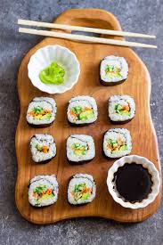 Avocado Cucumber Carrot Sushi Vegan Maki Roll Video Recipe Recipe Vegan Sushi Rolls Recipes Vegan Foods