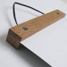 Oak Poster Hanger Wood Picture Hanger Wall Hanging Etsy Picture On Wood Poster Hanger Hanging Posters