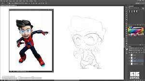 Learn colors by coloring boboiboy galaxy l boboiboy galaxy. Jr Pencil 616 Ejen Ali