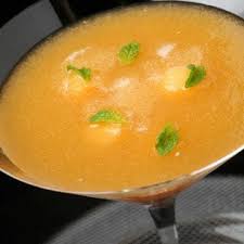 Soupe De Melon Au Champagne Chilled Melon And Champagne Soup Kroger Recipe In 2020 Soup Recipes Soup Summer Appetizer