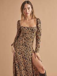 Tasha Dress - Spaghetti Strap Mini Crepe Reformation