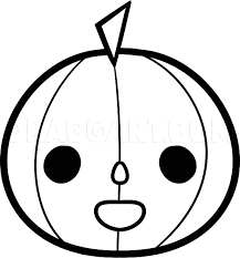 How to draw christmas characters for kids christmas characters drawings and coloring pages. How To Draw A Halloween Pumpkin For Kids Step By Step Drawing Guide By Dawn Dragoart Com