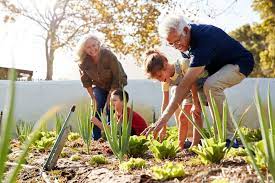 Because being outside feels so good | www.babaandboo.com. How To Have A Family Garden That Everyone Can Enjoy Benefits Of Gardening Gardening For Kids Family Garden