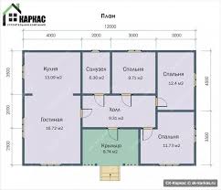 планировка дома 6 на 8 с печкой и мансардой Plan Odnoetazhnogo Doma 10 Na 12 Plan Doma Chertezhi Doma Plan Malenkogo Doma