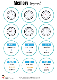 Puedes utilizar esto como ayuda. Sabes Que Hora Es Aprende Las Horas En Espanol