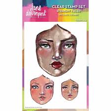 Straight Faced Stamp set 2