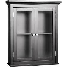 Furniture home buy online & pick up in stores all delivery options same day delivery include out of stock corner cabinets decorative storage cabinets linen. Black Bathroom Wall Cabinet Over Toilet Storage Cabinet Wall Mount Medicine Black Bathroom Storage Elegant Home Fashions Over Toilet Storage Cabinet