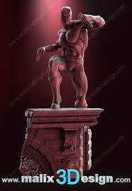 Daredevil Dd Stl Files For 3d Printing Stl 3d Printing Daredevil