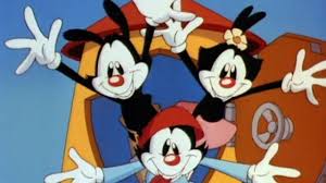 Stair well romanticism of the 90s. Sketch By Yakko Wakko And Dot Shows The First Image Of The Restart Of Animaniacs